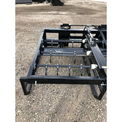 Top Dog Attachments Skid Steer Bale Accumulator Grapple