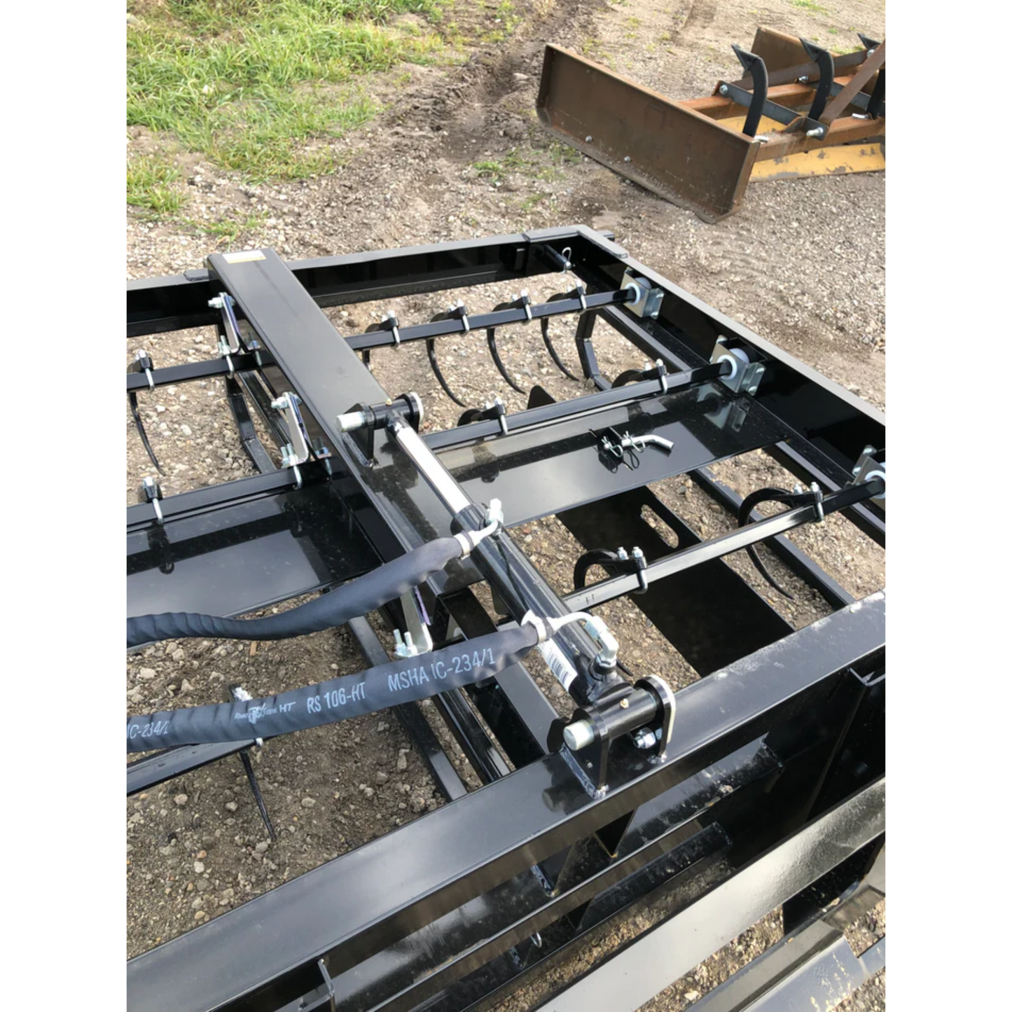 Top Dog Attachments Skid Steer Bale Accumulator Grapple