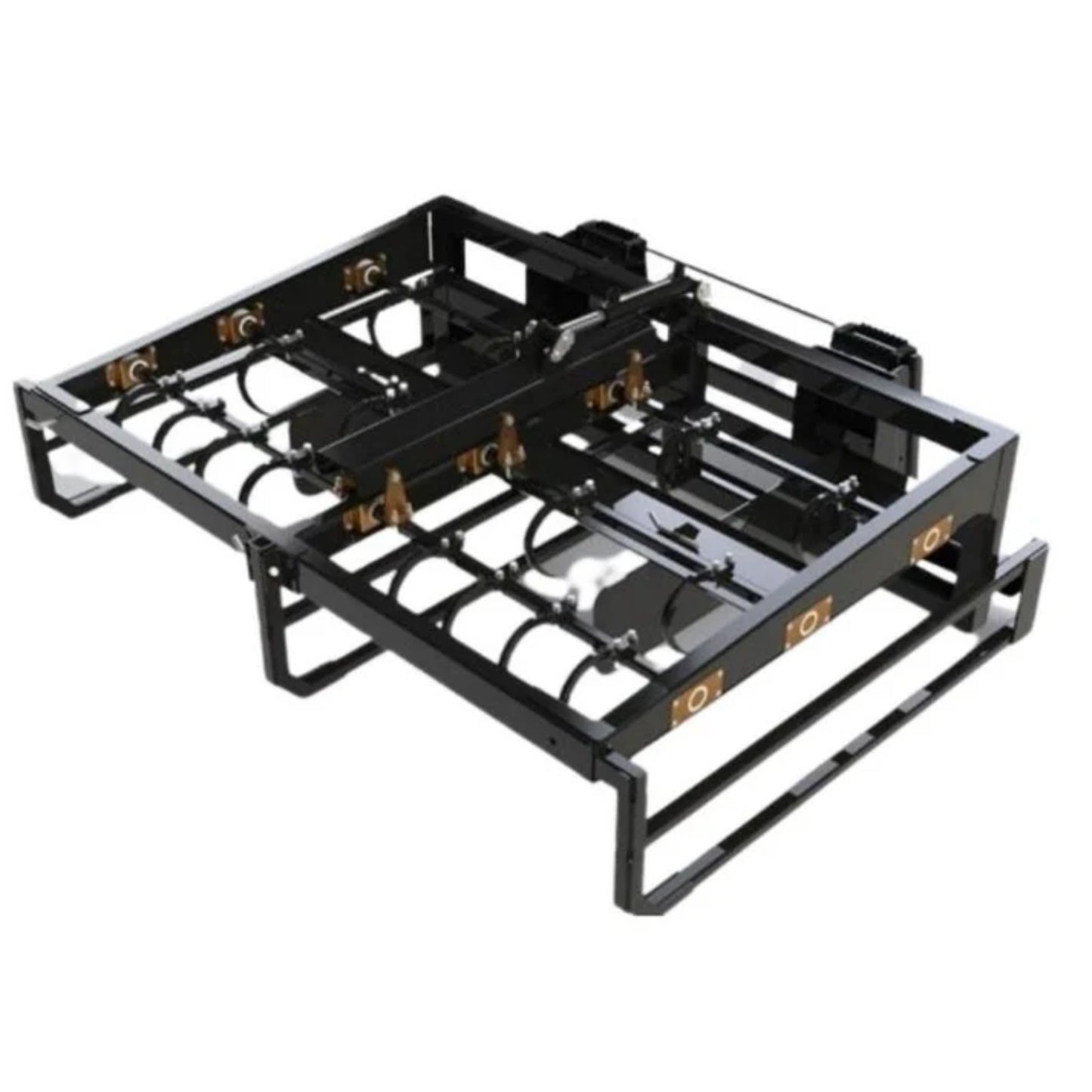 Top Dog Attachments Skid Steer Bale Accumulator Grapple