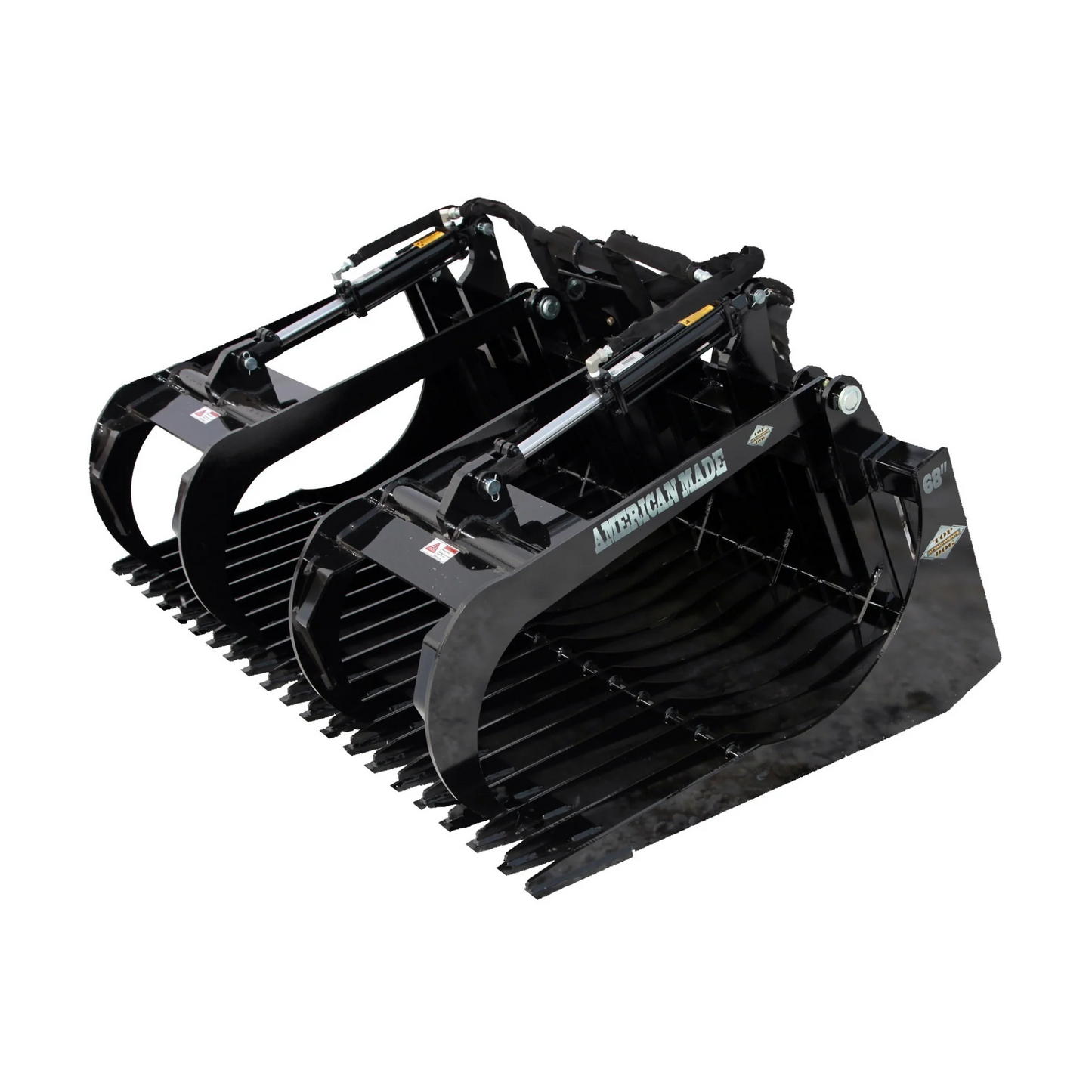Top Dog Attachments Skid Steer Brush Grapple