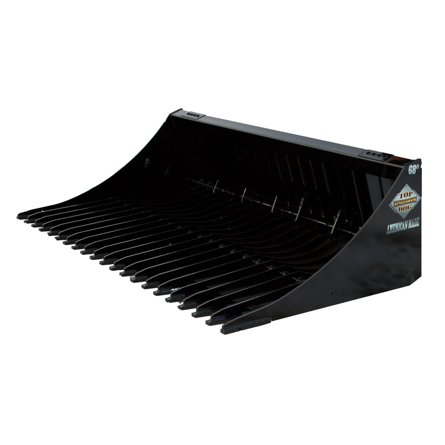 Top Dog Attachments Skid Steer Rock Bucket