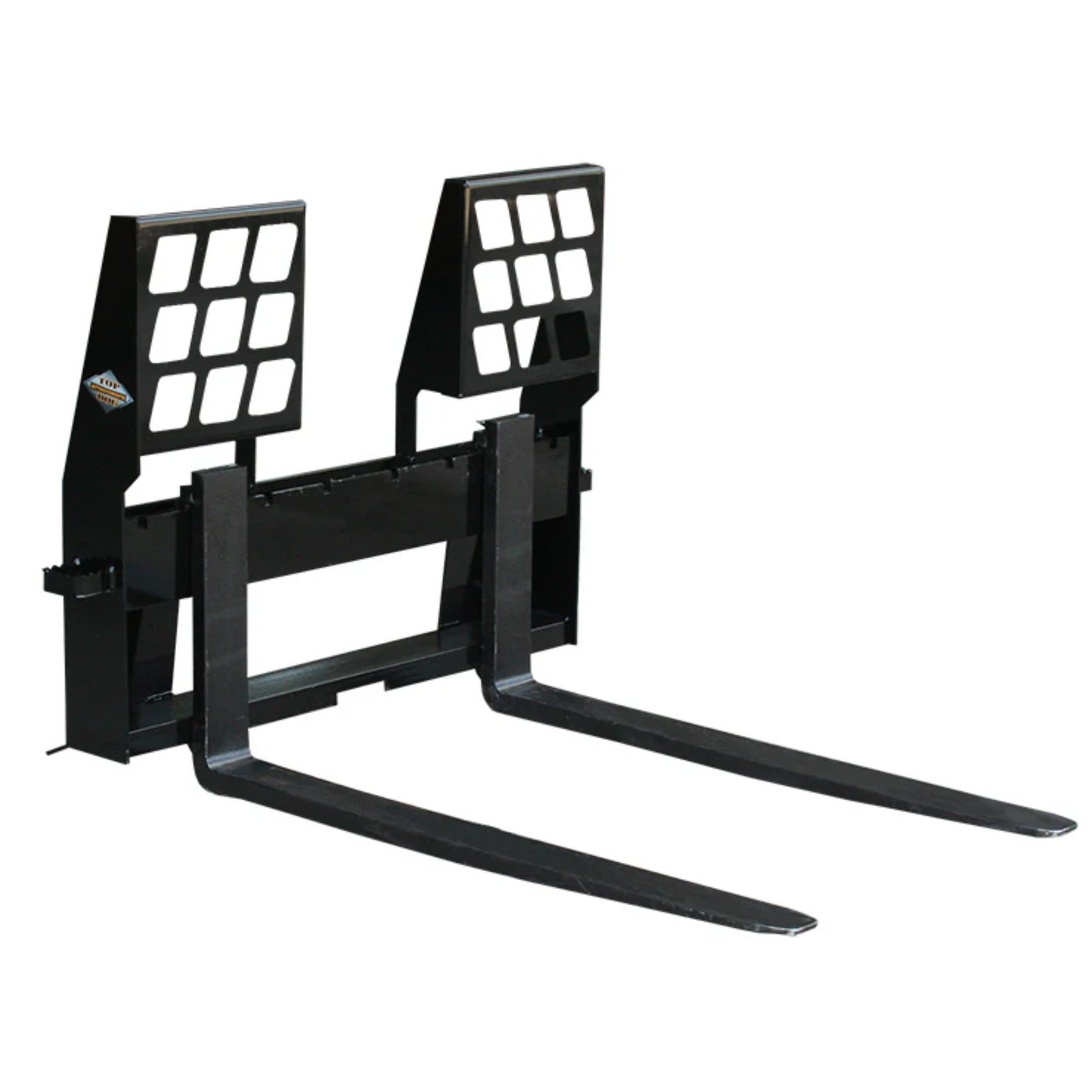 Top Dog Attachments Skid Steer Walk Through Pallet Forks