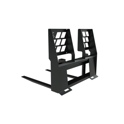 Top Dog Attachments Skid Steer Walk Through Pallet Forks