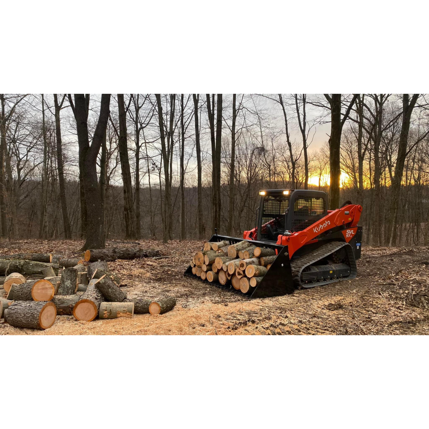 Top Dog Attachments XL Firewood Bucket
