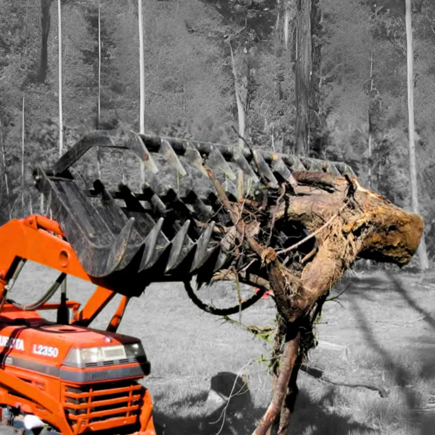 ANBO GR60 Grapple Rake