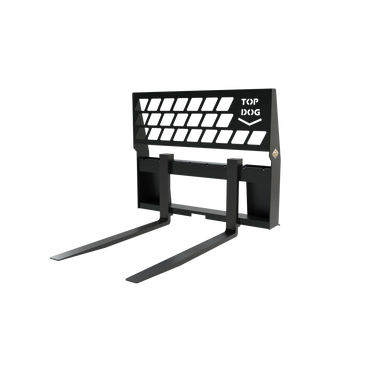 Top Dog Attachments Skid Steer Walk Standard Pallet Forks