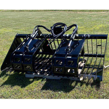 Top Dog Attachments Skid Steer Firewood Grapple