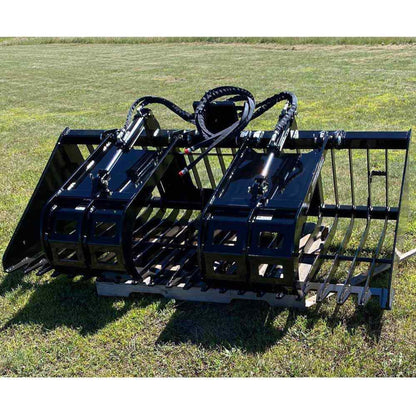 Top Dog Attachments Skid Steer Firewood Grapple