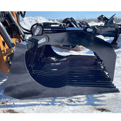 Top Dog Attachments Skid Steer Heavy Duty Brush Grapple